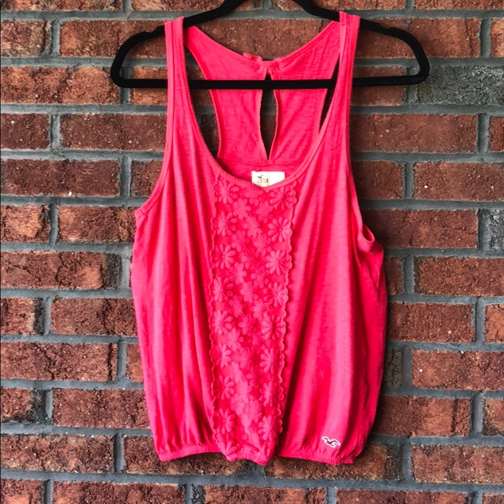 Hollister Bow Back Tank Top Size Large